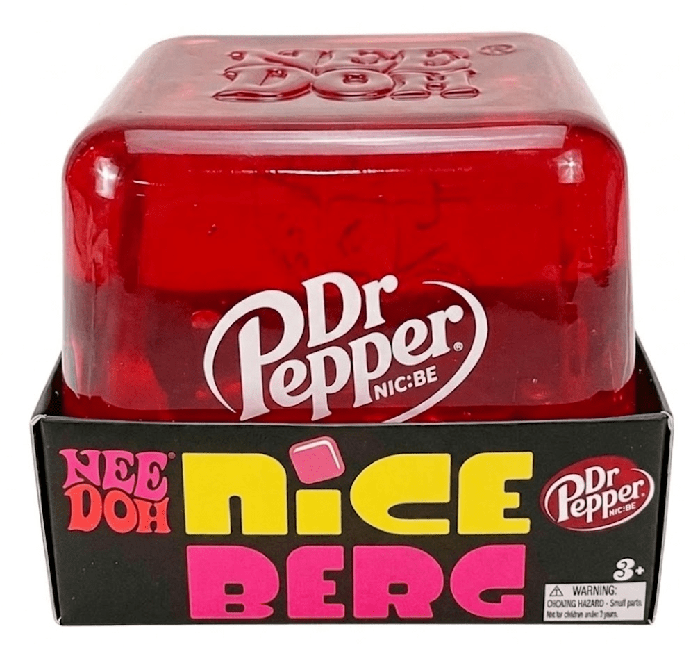 NeeDoh x Dr Pepper Nice Berg Red Squishy Fidget Cube – NeeDoh South Africa