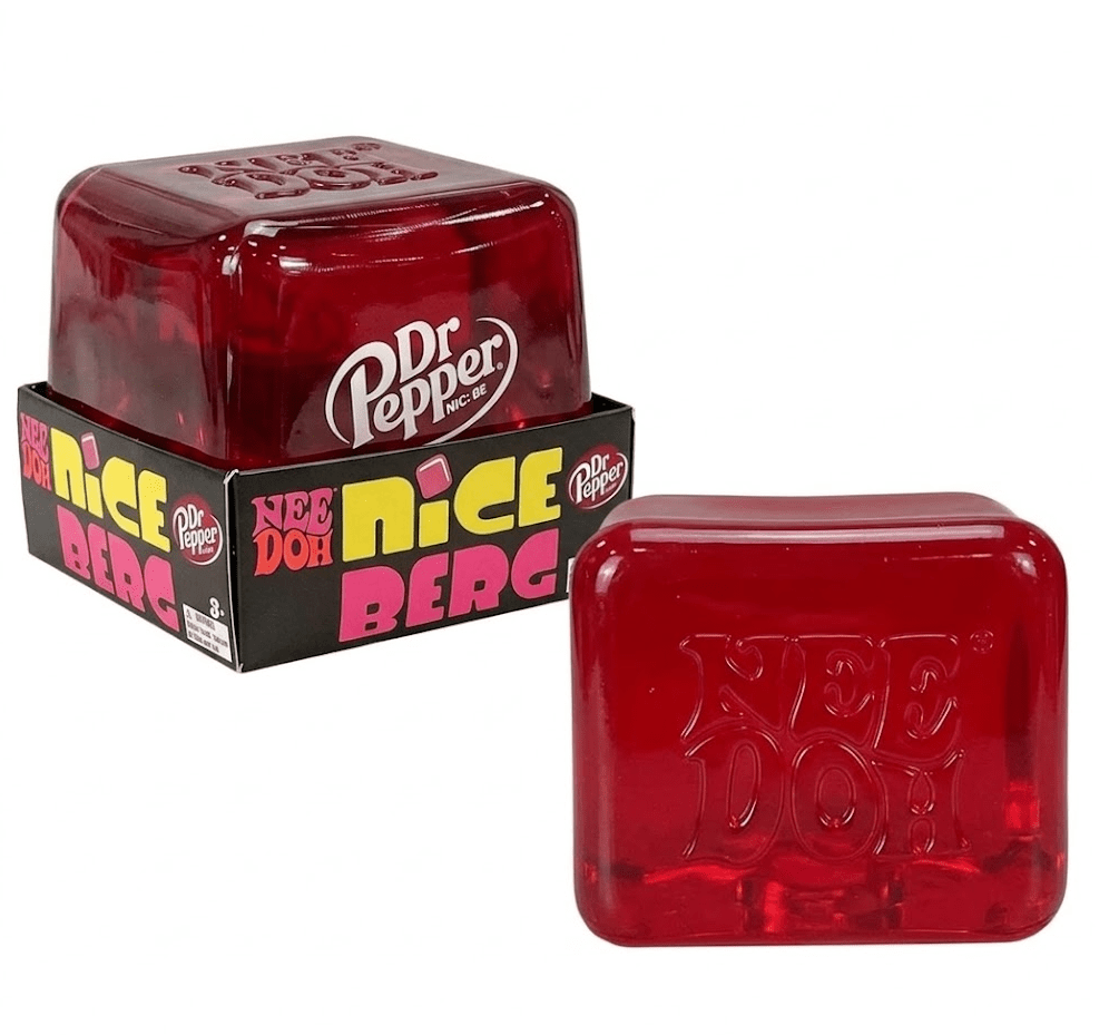 NeeDoh x Dr Pepper Nice Berg Red Squishy Fidget Cube – NeeDoh South Africa